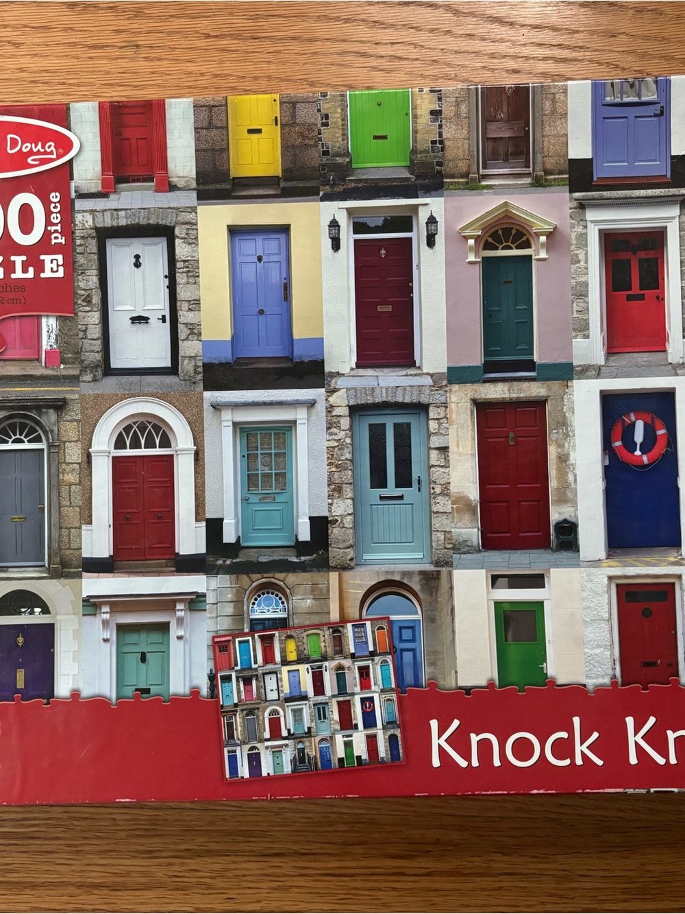 Melissa & Doug 1000 Piece Knock Knock Puzzle